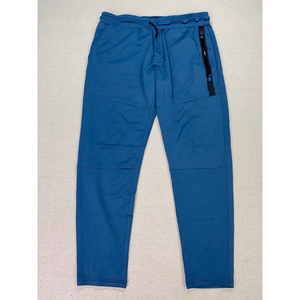 Greyson Montauk Joggers Mens Large Blue Stretch Performance Golf Pants